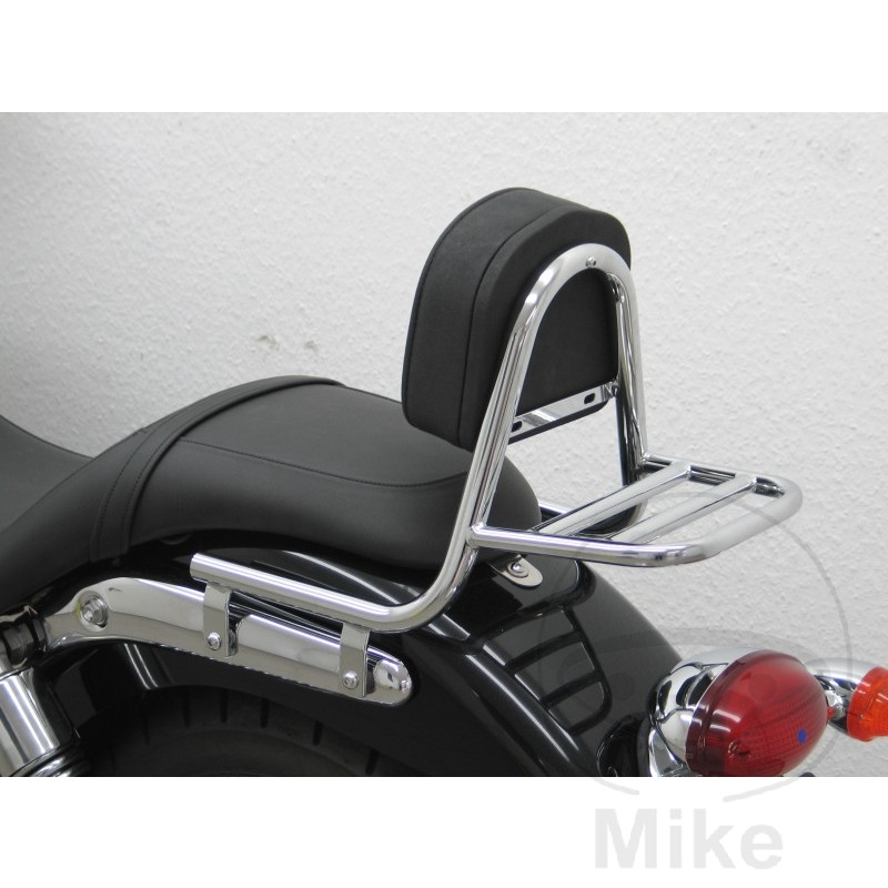 portaequipajes de moto con respaldo sissy bar