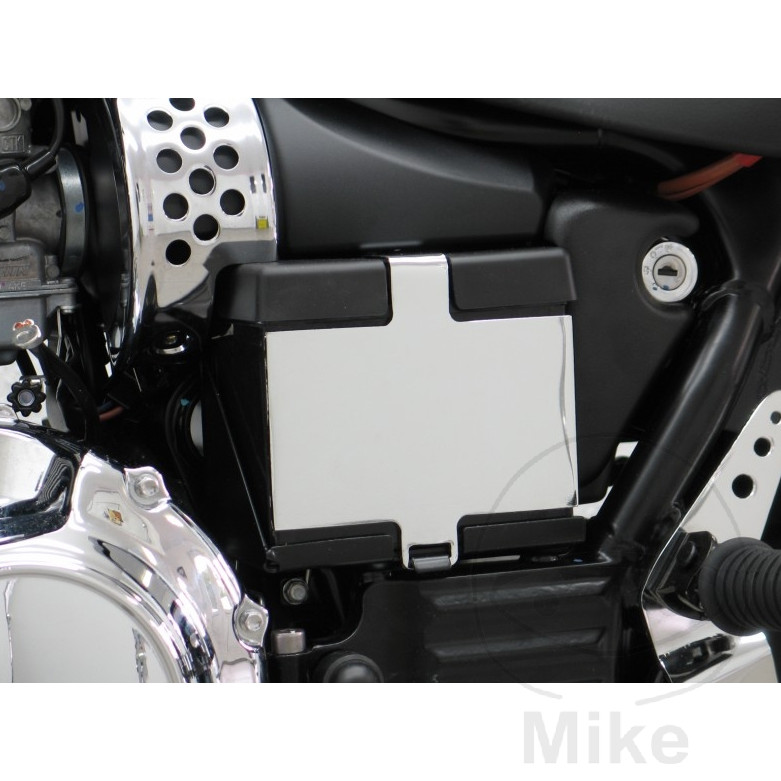 placa cromada para batería