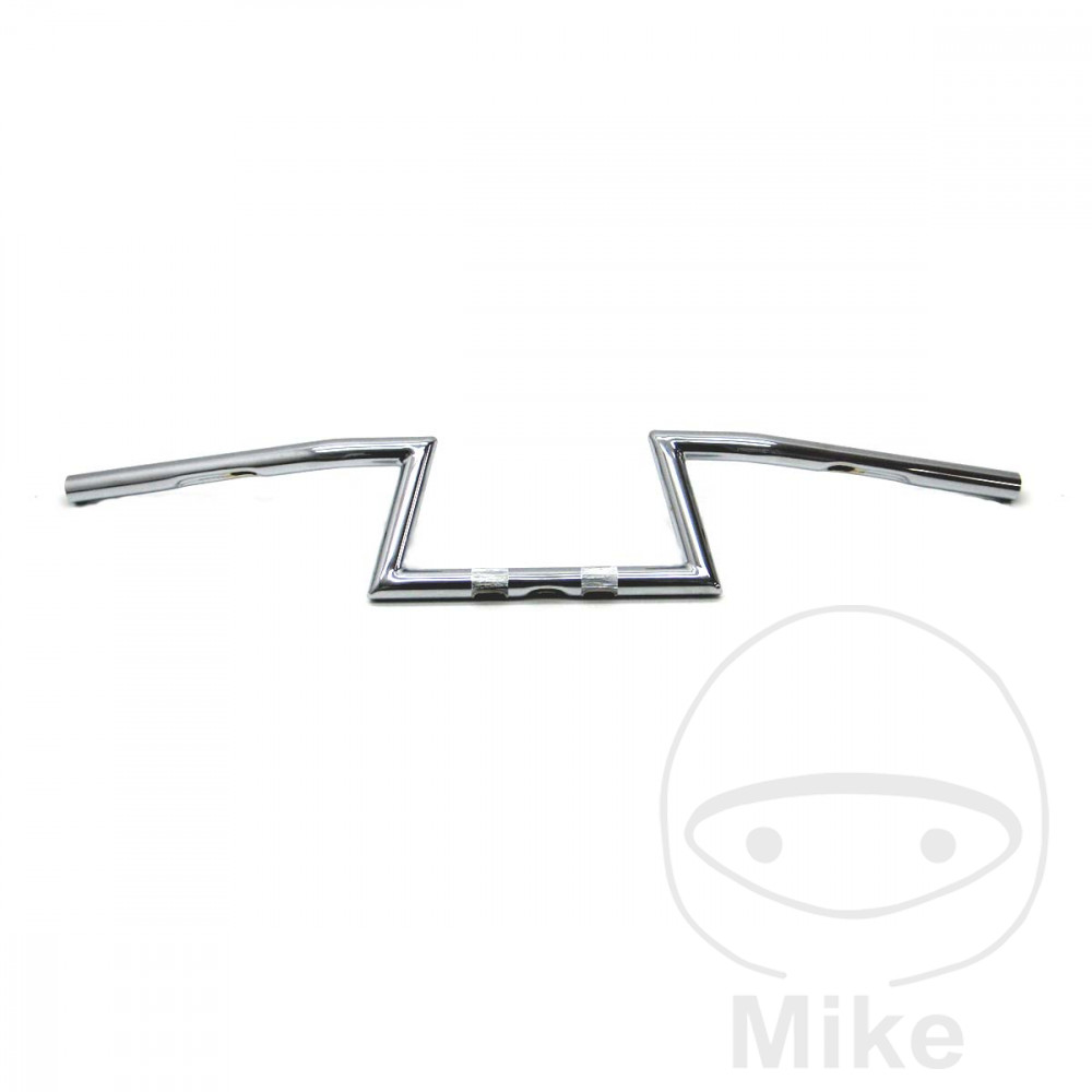 manillar de acero con muesca con tubo z 1"