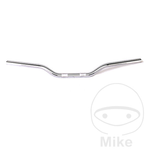 manillar de acero ancho 22 mm superbike