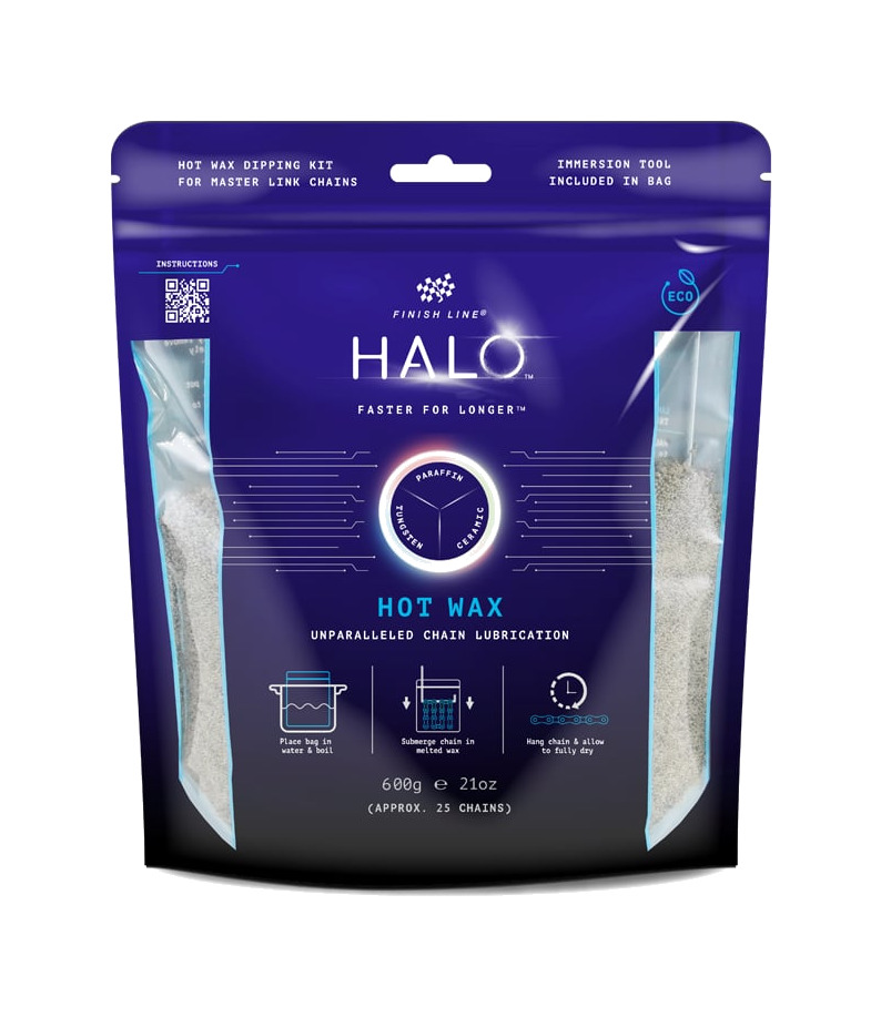 lubricante granular con bolsa de cocción y hta inmersión 600g halo hot wax
