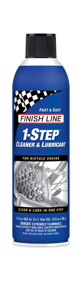 lubricante para bicicleta en aerosol 17oz 1-step
