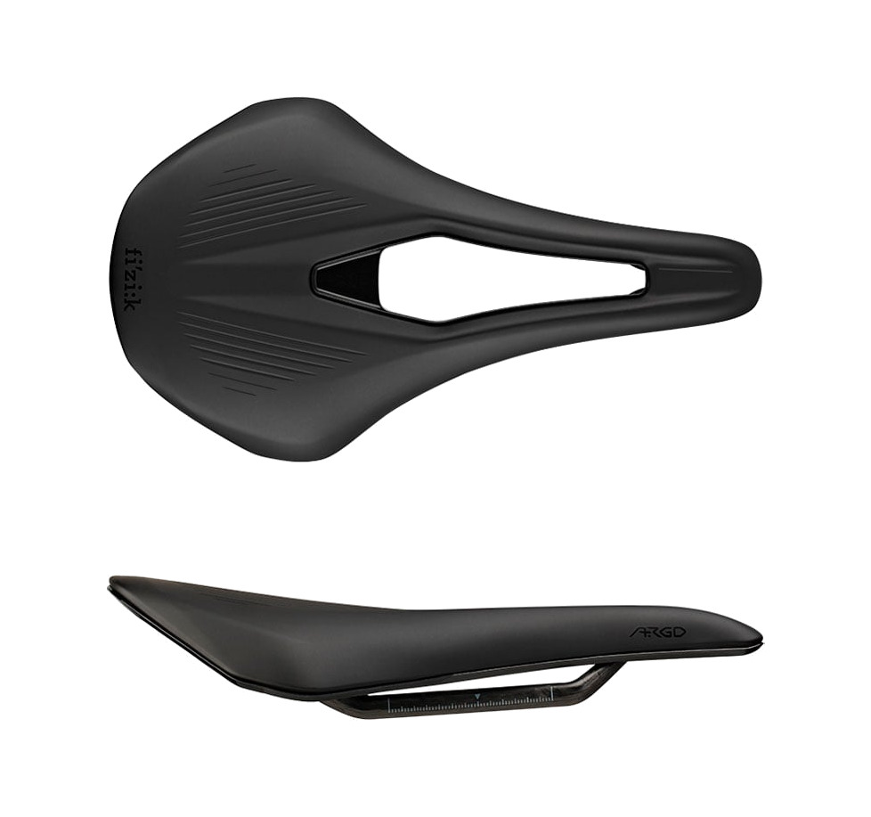 sillín ligero y aerodinámico para bicicleta argo vento r1 carbon 150mm