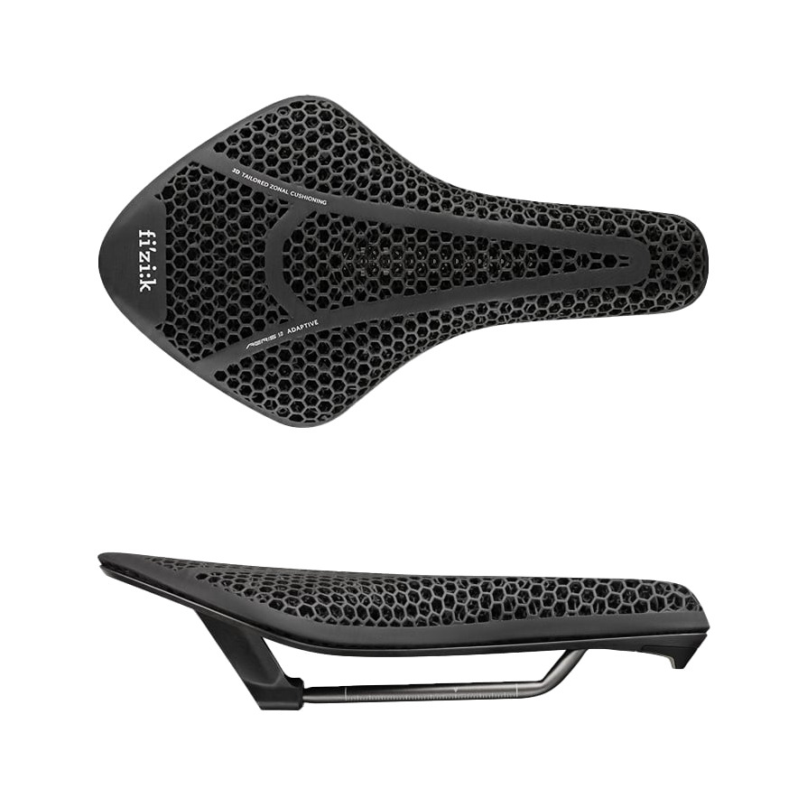 sillín adaptativo para bicicleta hecho en forma 3d para triatlon y crono transiro aeris adaptive sd r3 135mm