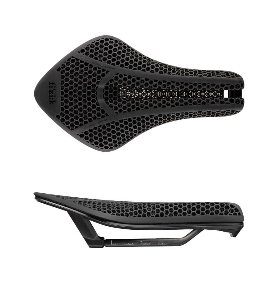 sillín adaptativo para bicicleta hecho en forma 3d para triatlon y crono transiro aeris adaptive ld r1 135mm