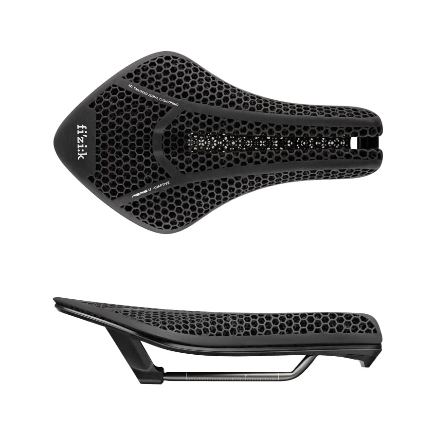 sillín adaptativo para bicicleta hecho en forma 3d para triatlon y crono transiro aeris adaptive ld r3 135mm