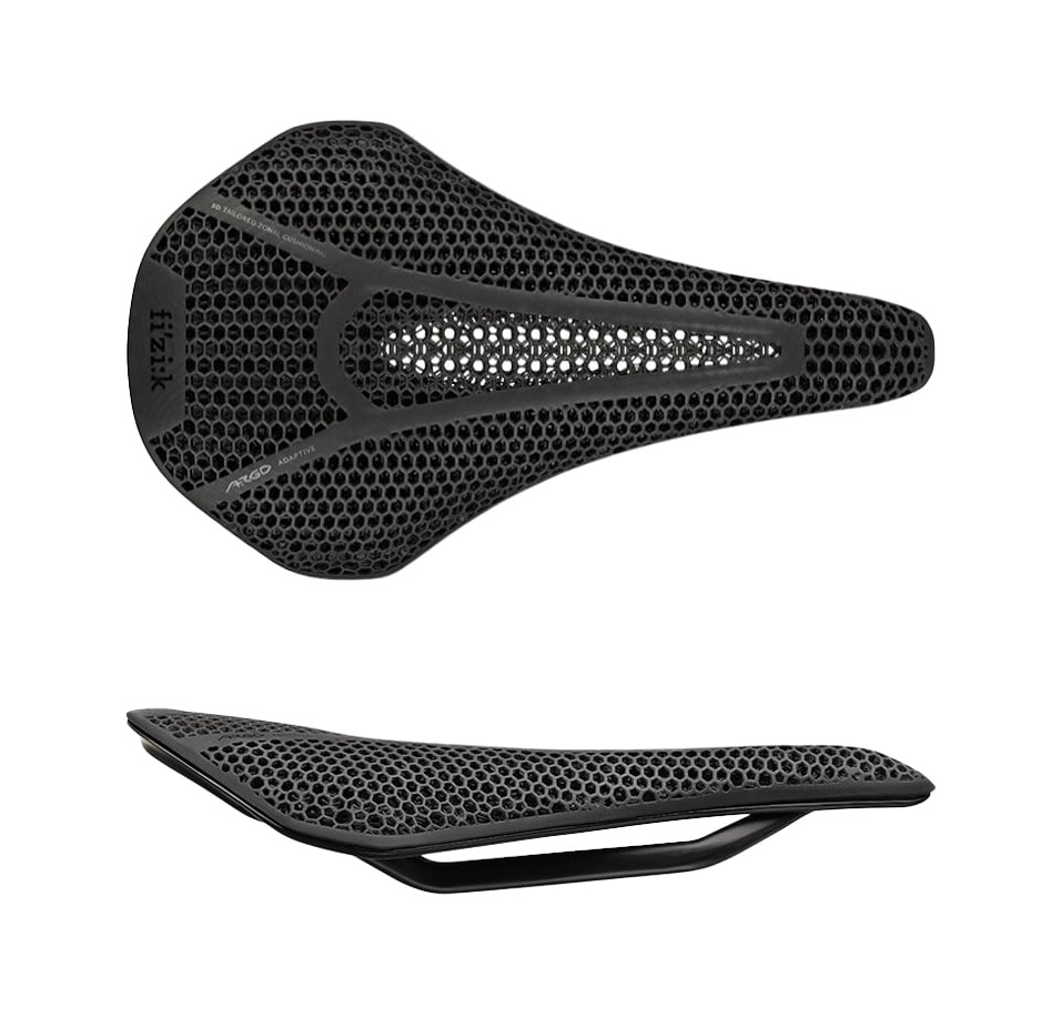 sillín adaptativo para bicicleta hecho en forma 3d argo adaptive vento 00 150mm