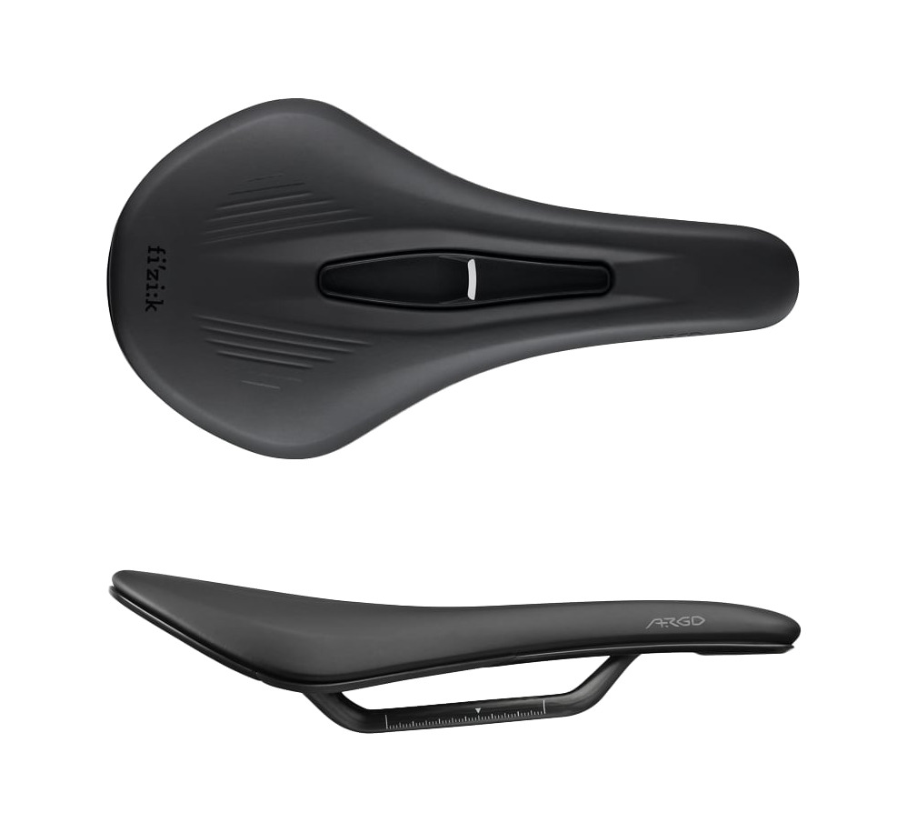 sillín ligero y aerodinámico para bicicleta argo vento x1 carbon 130mm