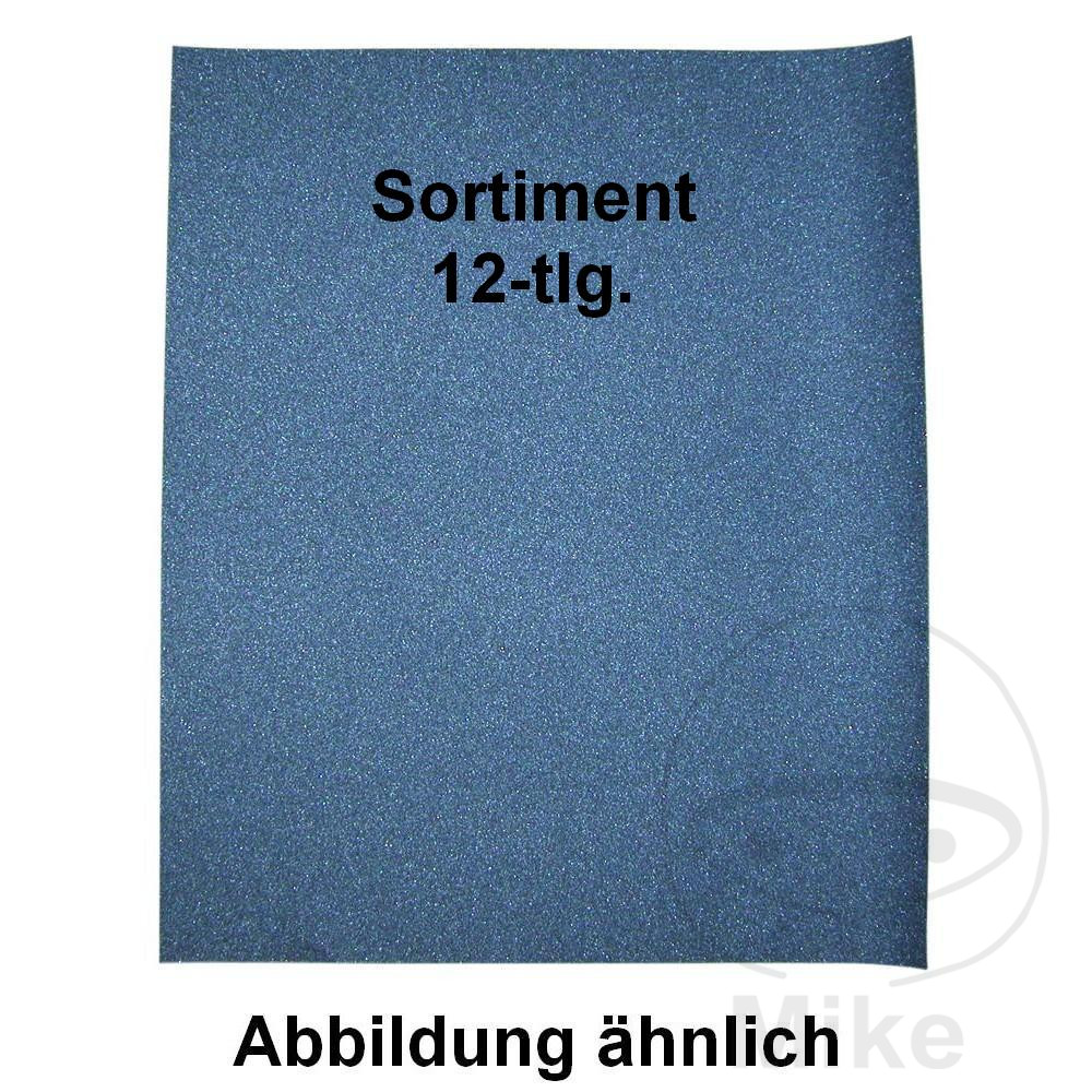 surtido papel de lija sin agujeros 230 x 280 sb wf 3x k400 k500 k600 k800