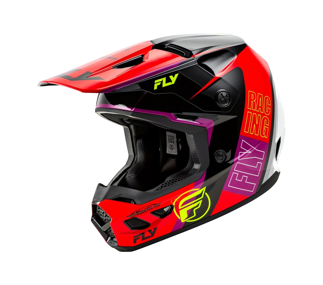 casco enduro motocross kinetic rally