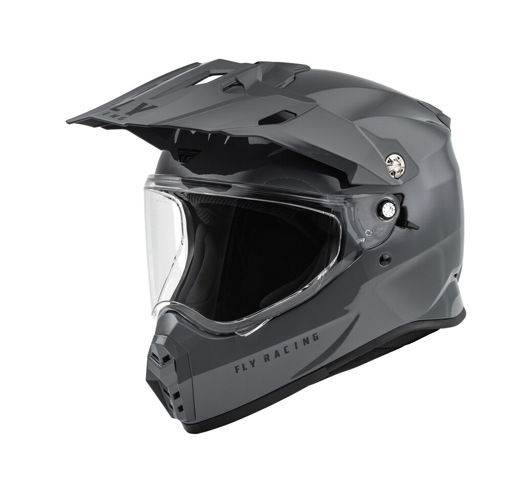 casco enduro motocross con pantalla trekker solid