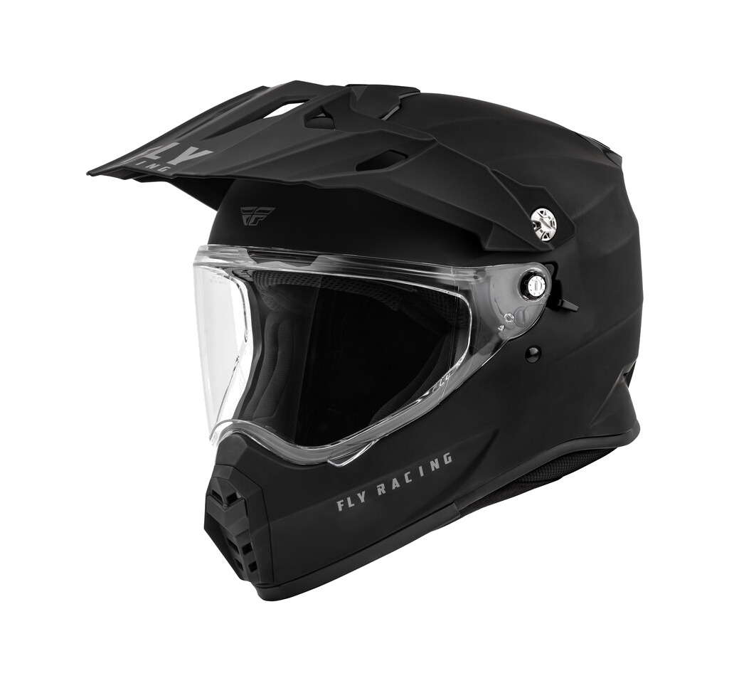 casco enduro motocross con pantalla trekker solid