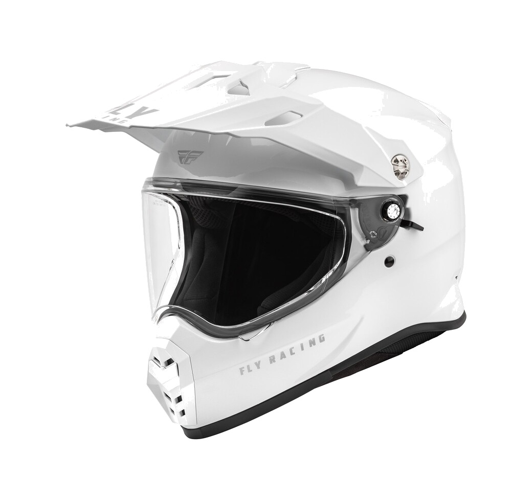 casco enduro motocross con pantalla trekker solid