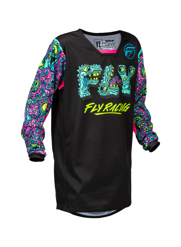 camiseta infantil enduro offroad kinetic mutant