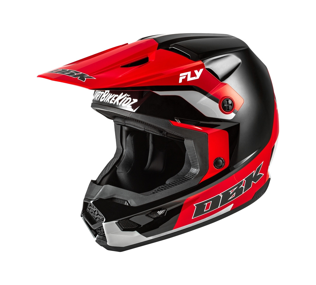 casco enduro motocross kinetic special edition dbk
