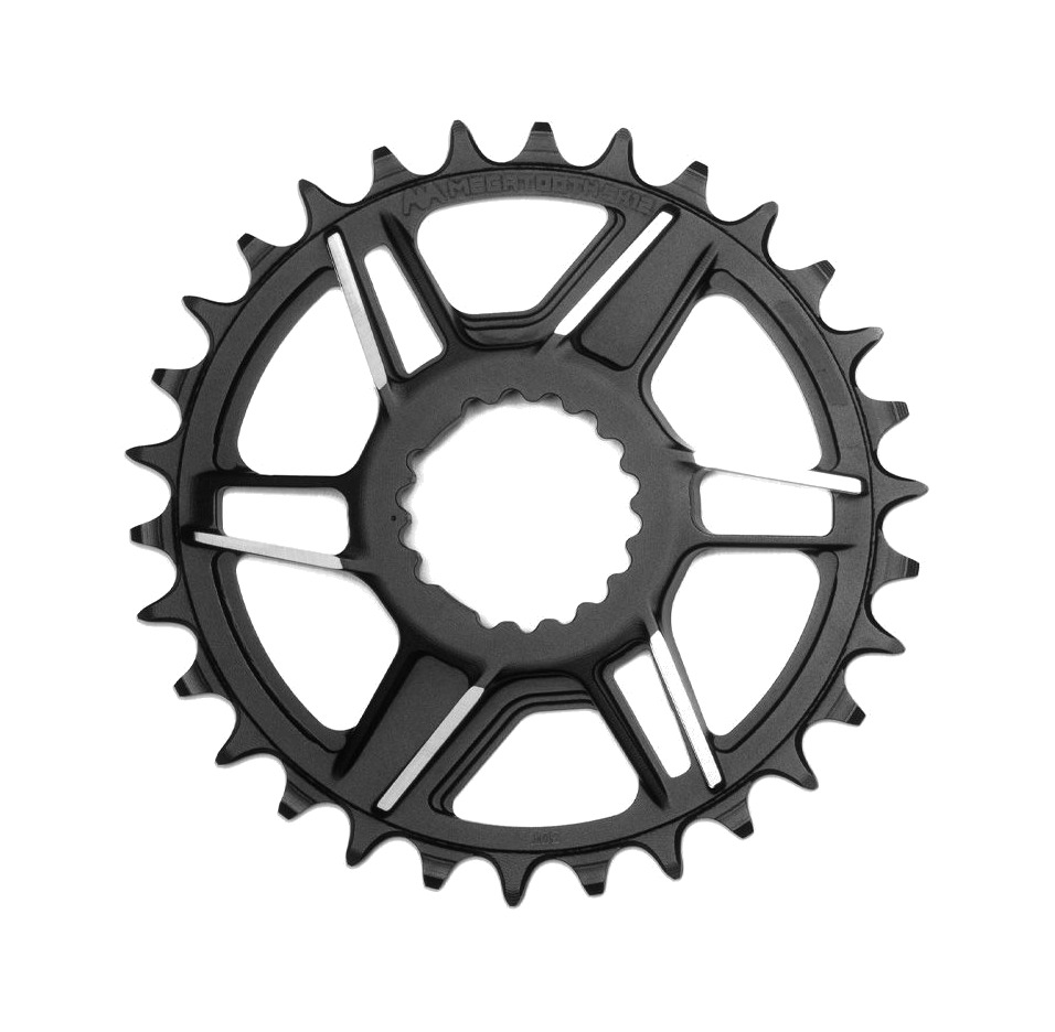 plato megatooth de montaje directo para bicicleta de montaña compatible gradient modular shimano 12v wa078