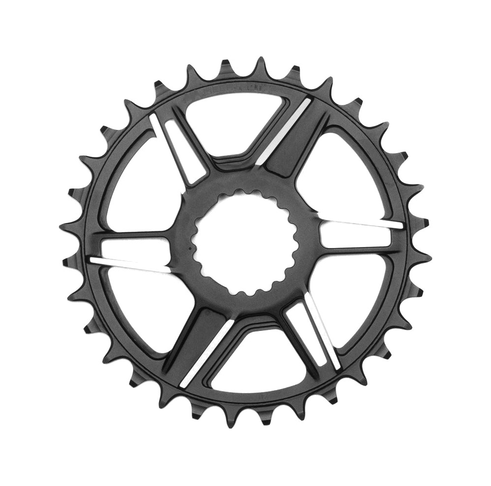 plato de bicicleta de montaje directo compatible de aluminio gradient modular megatooth shimano 11v/sram 11-12v wa982