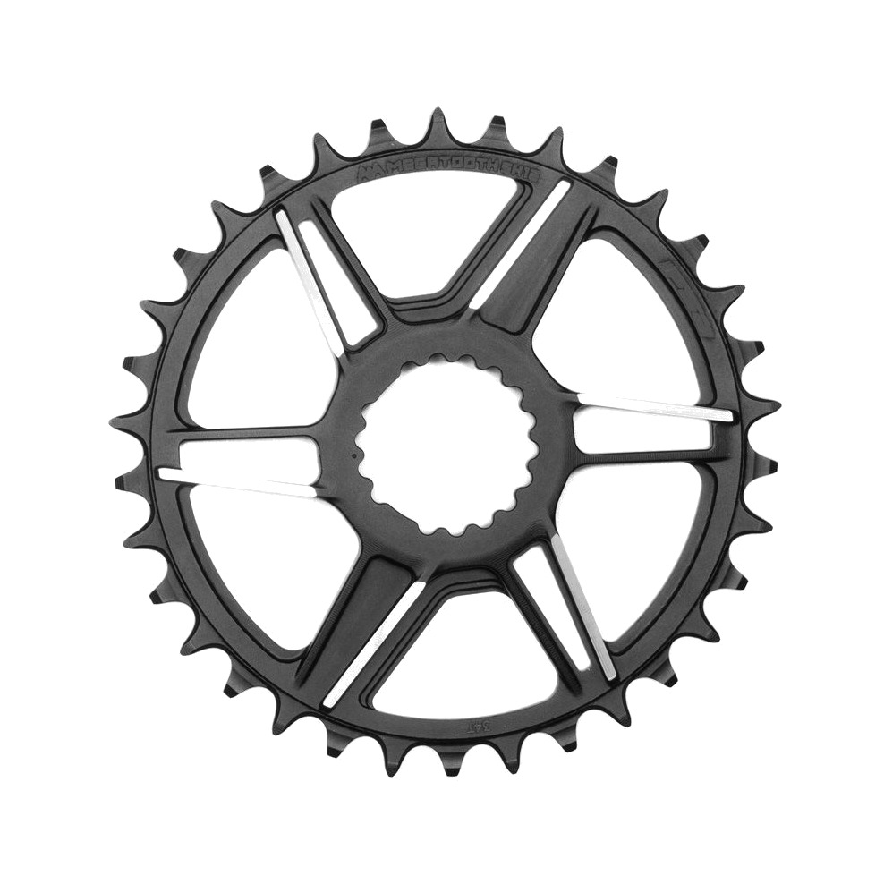 plato de bicicleta de montaje directo compatible de aluminio gradient modular megatooth shimano 12v wa084