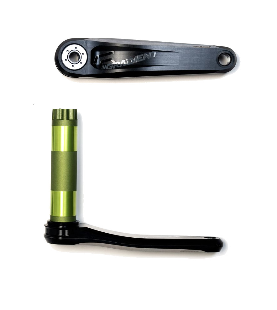 juego de bielas para bicicletas compatible con sistema gradient bb392evo qf177