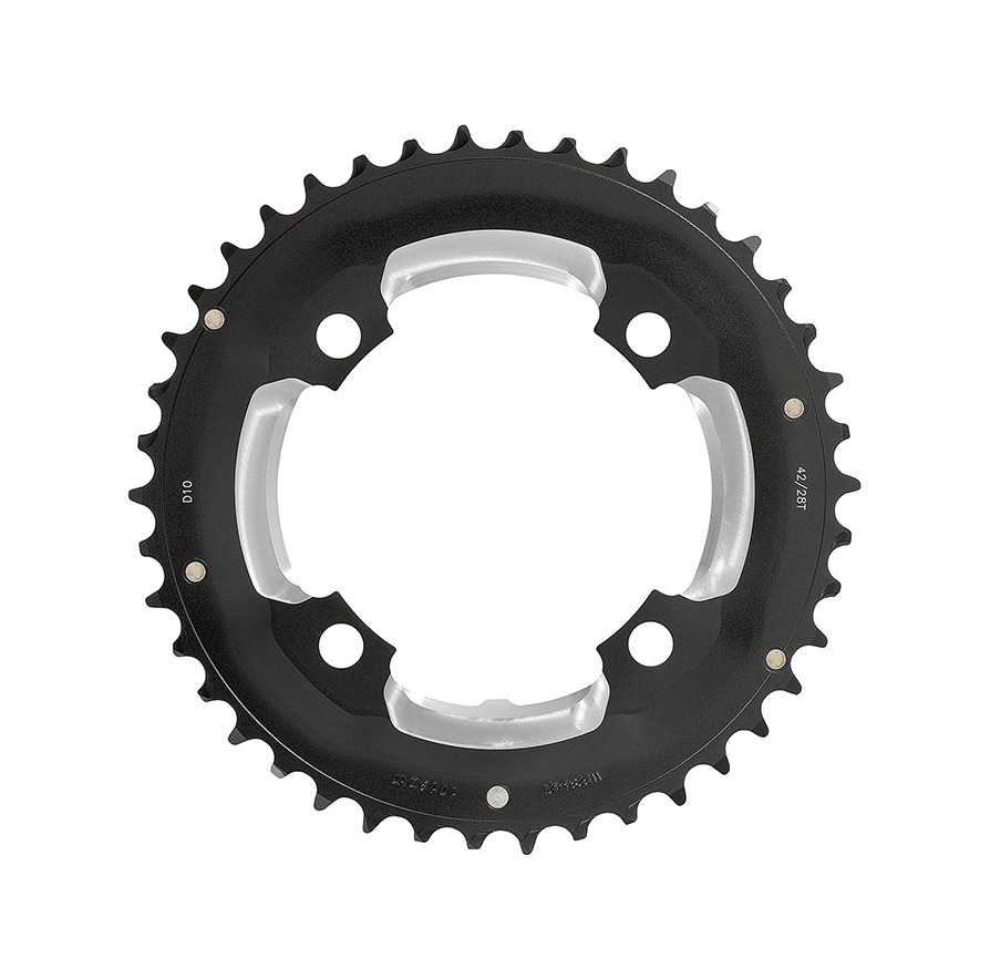 plato para e-bike 4 agujeros 104 bcd 2x aluminio wb419 38d