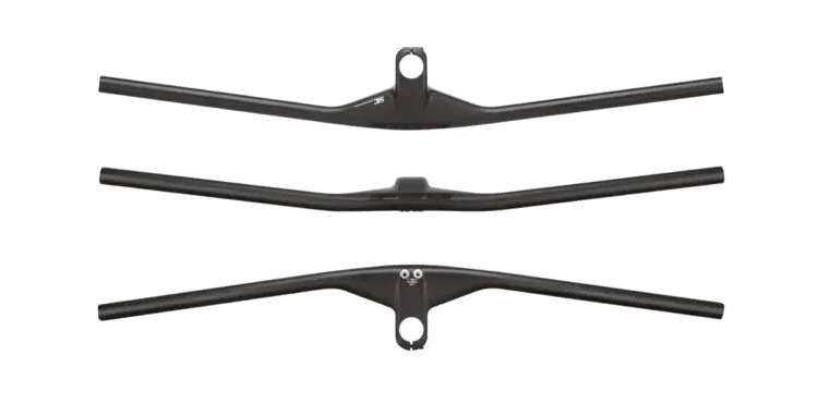 manillar integrado potencia plano ns sic 60x780 mm 12º 31.8 carbono