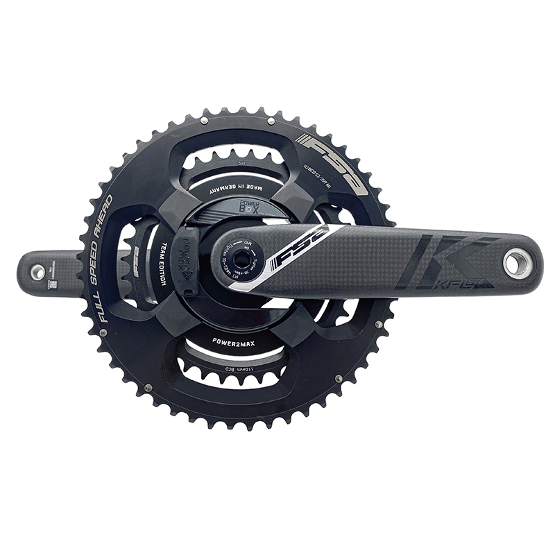 juego de bielas con potenciometro carbono k-force team powerbox direct mount 172.5 mm 50x34d 12v