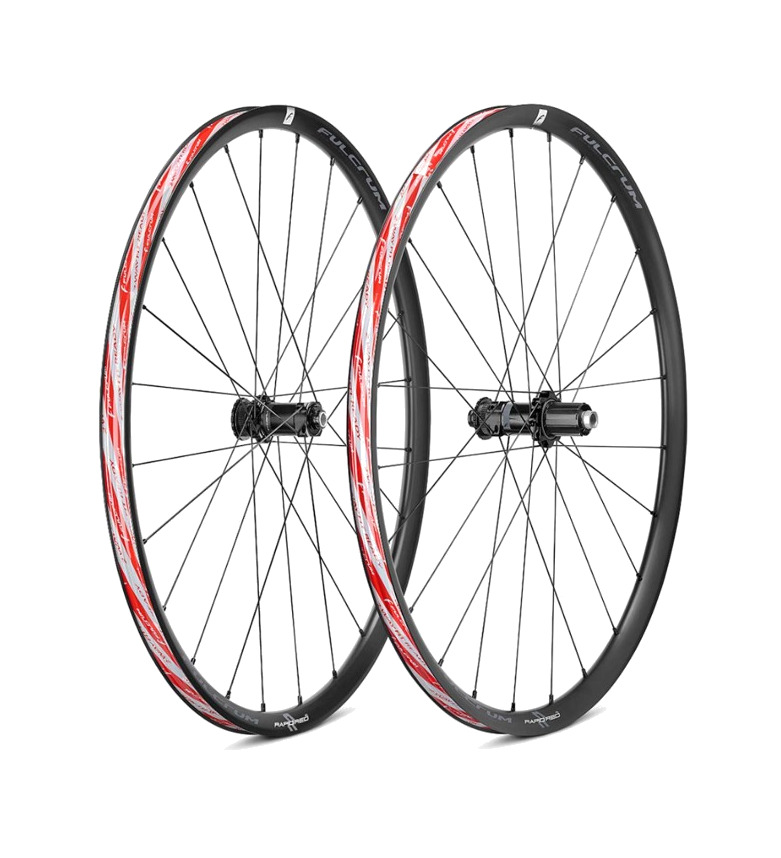juego de ruedas bicicleta rapid red al 2wf-r, afs + 2wf valve front+rear / shimano