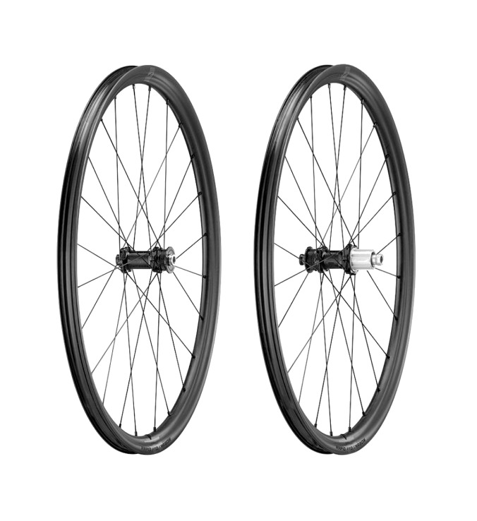 juego de ruedas bicicleta rapid red carbon 2wf, afs + 2wf valve front+rear / sram xdr