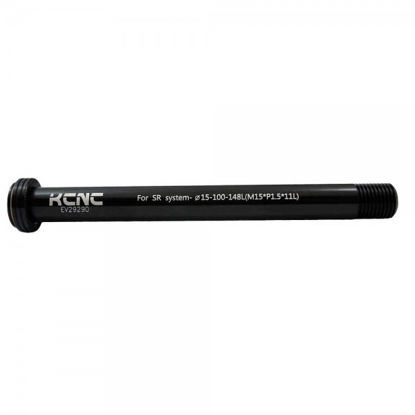 eje pasante delantero kqr08 mtb 15mm fox 110mm