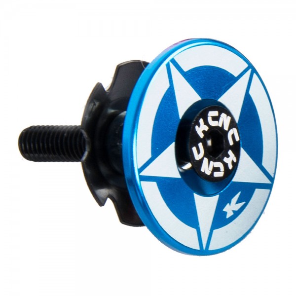 tapa dirección logo con araña aheadset cap kit ii 1-1/8 star