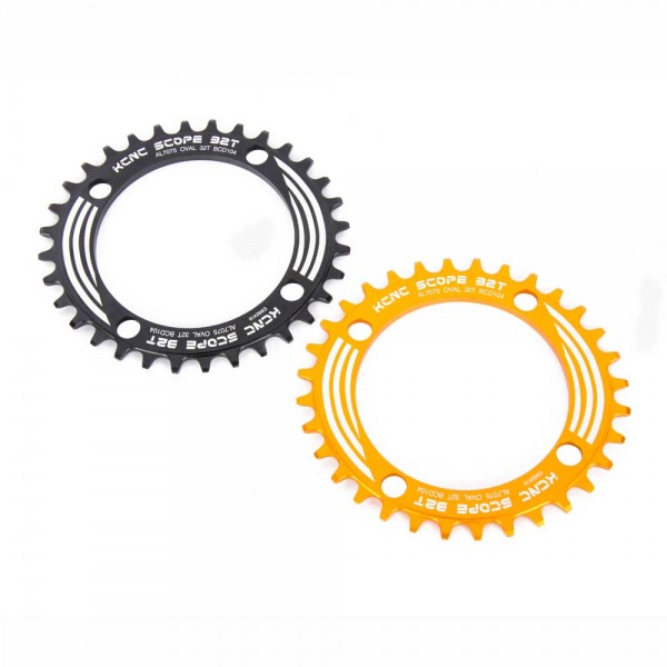 plato para bicicleta 4 brazos monoplato scope bcd104 mtb oval