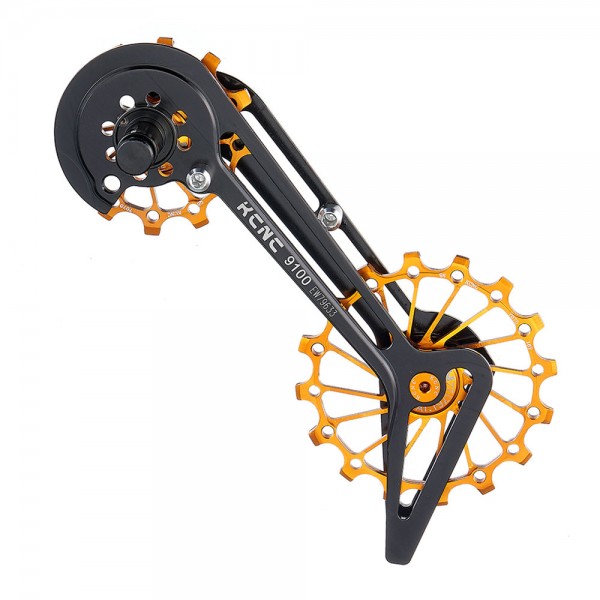 pata de cambio con roldanas cerámicas 12+16d shimano dura-ace 9100 & ultegra 8000 11v
