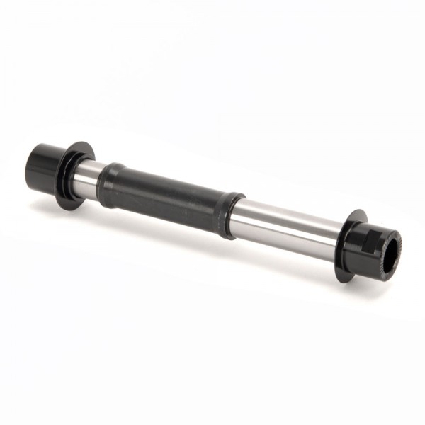 eje con adaptadores bujes conico acero turbineltra mtb 12x142mm