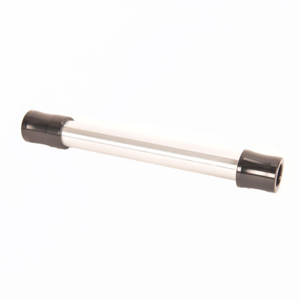 eje aluminio con adaptadores y guardapolvos para buje nexo boost mtb center lock 12x148 mm