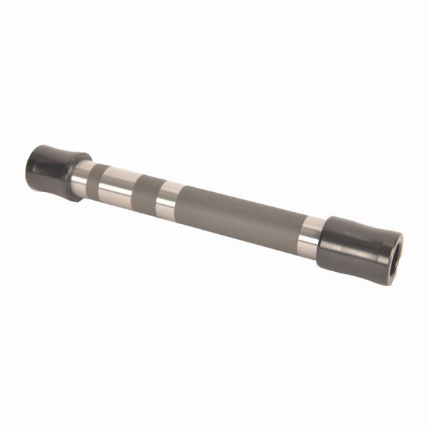 eje acero con adaptadores y guardapolvos para buje nexo boost mtb center lock 12x148 mm