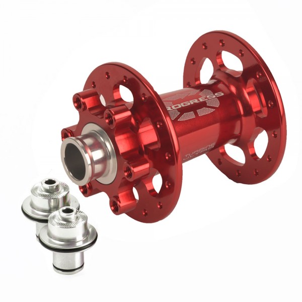 buje delantero conico turbine ultra disc mtb 9/15x100 28