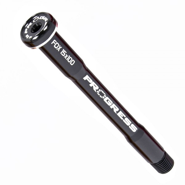 eje pasante delantero pg-401 15mm fox