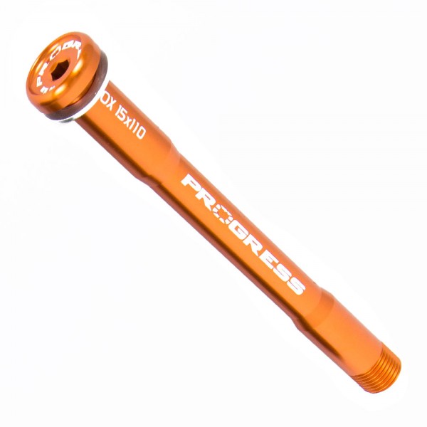 eje pasante delantero pg-401 15mm fox