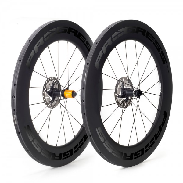 juego de ruedas para cubierta tubular space disc 12x100/12x142 campagnolo