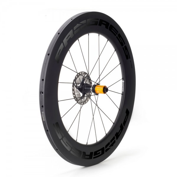 rueda trasera tubular space disc 12x142 campagnolo