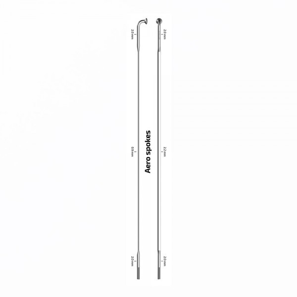 radio para rueda de bicicleta sin cabecilla cx-ray j-bend