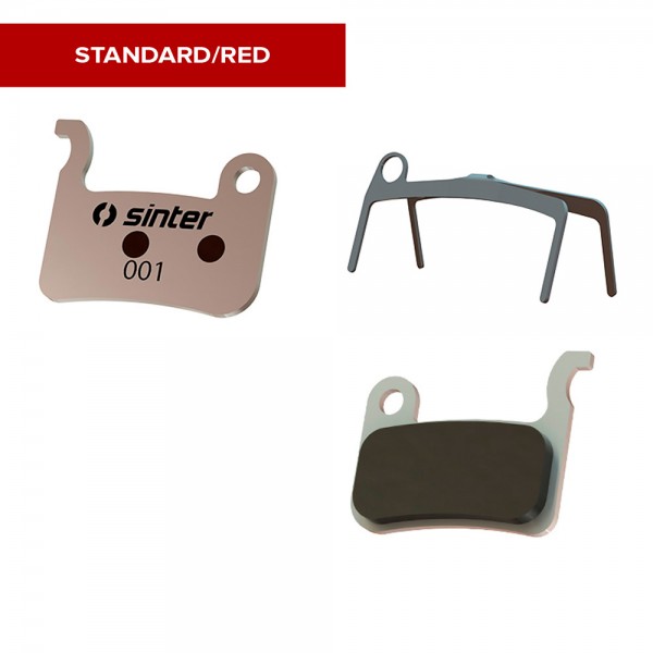 pastillas de freno disco sinterizadas 001 shimano a type standard (1u)