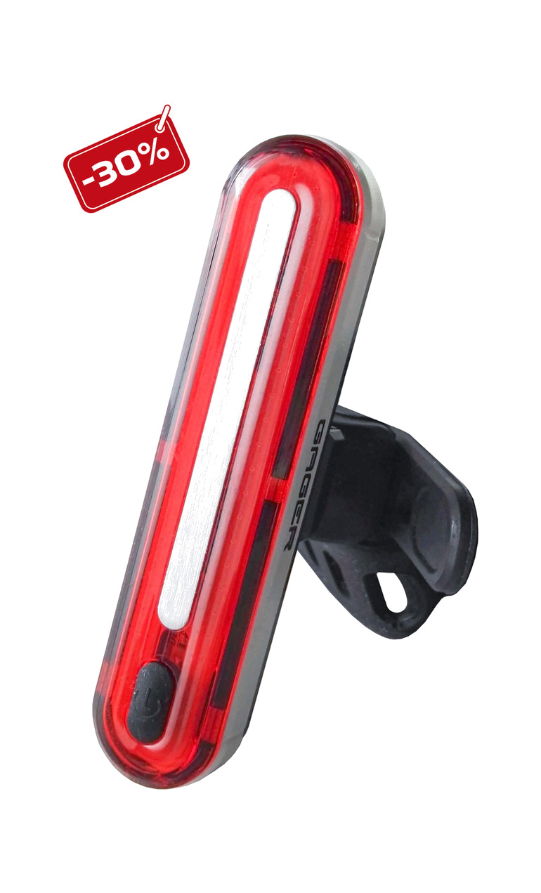 luz para bicicleta trasera recargable  super 100 lm usb