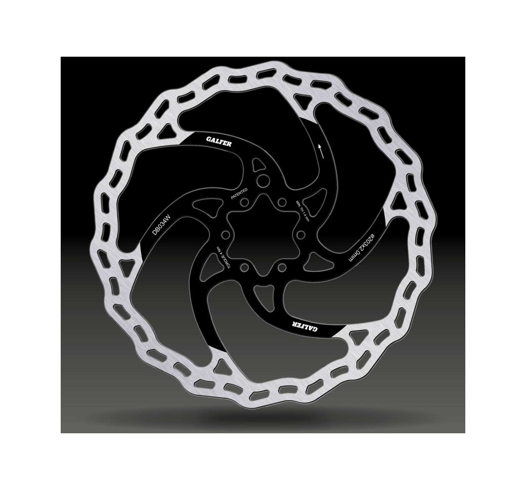 disco de freno bicicleta ø203 x 2.00mm mtb