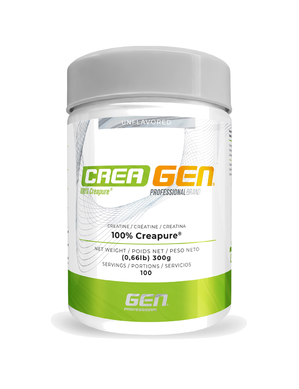 creatina en polvo crea 100% creapure 300g
