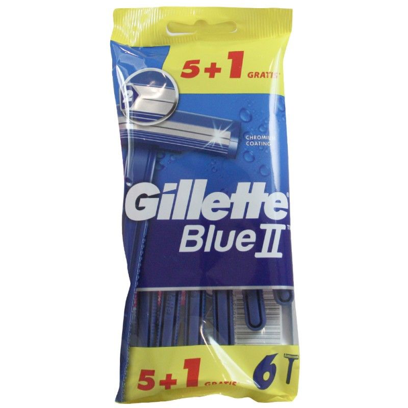 GILLETTE Maquinillas de afeitar GILETTE II (5+1U) - Bild 1 von 1