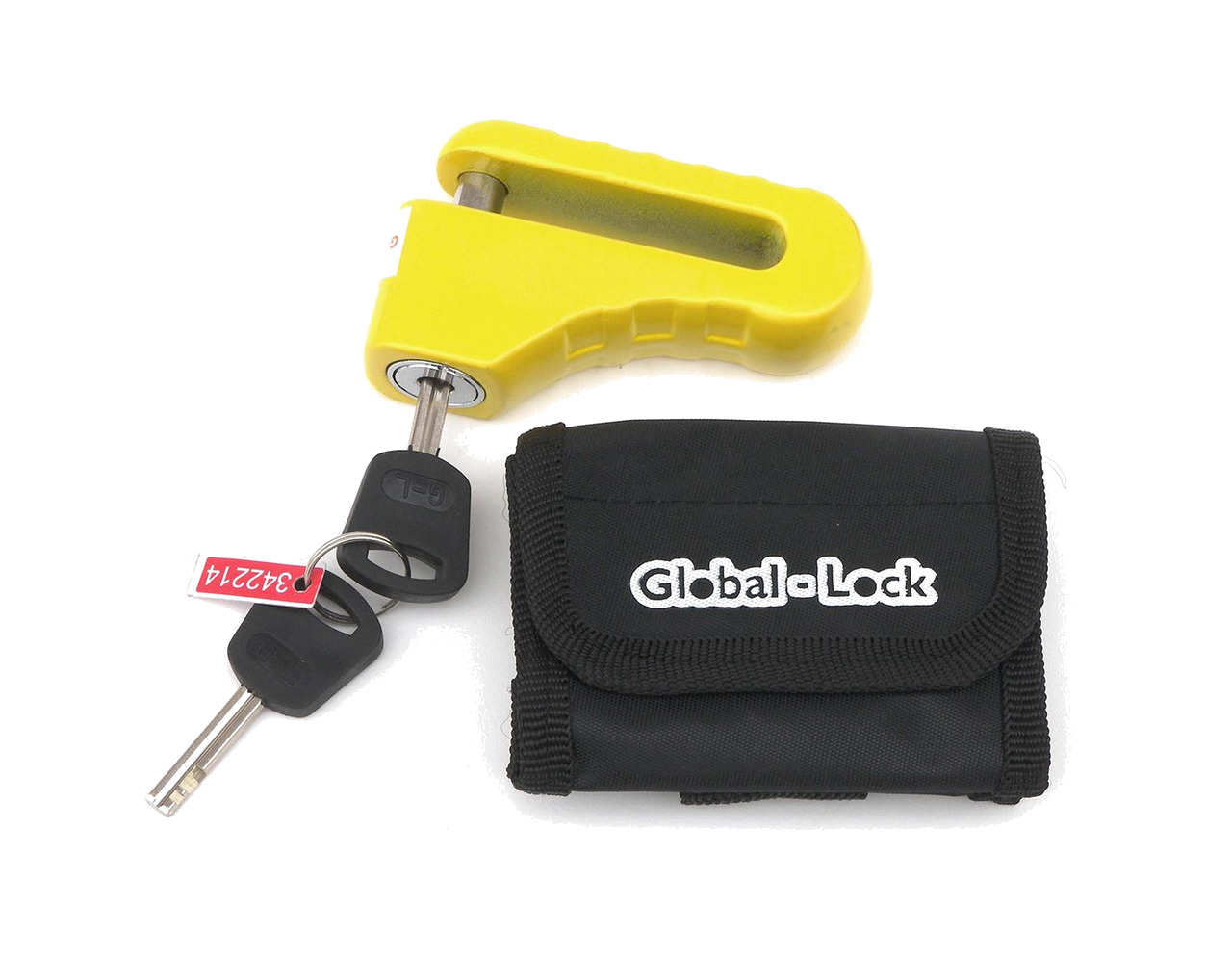 antirrobo disco con llave de discos y funda classic 10 funda
