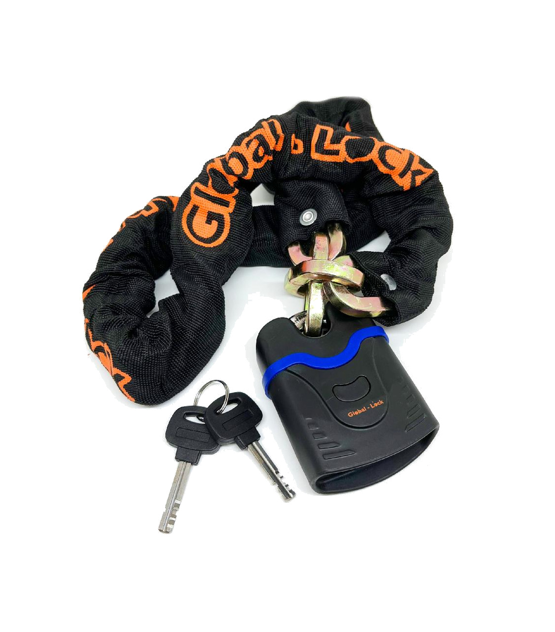 kit cadena + candado antirrobo 10x10x1500 classic pad