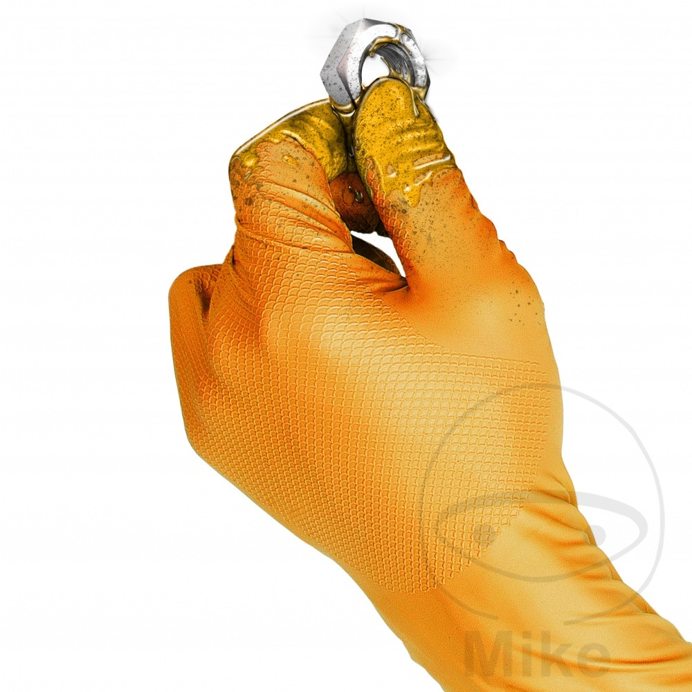 GRIPPAZ Pack 50 guantes desechables GRIPP NBR - Imagen 10 de 12
