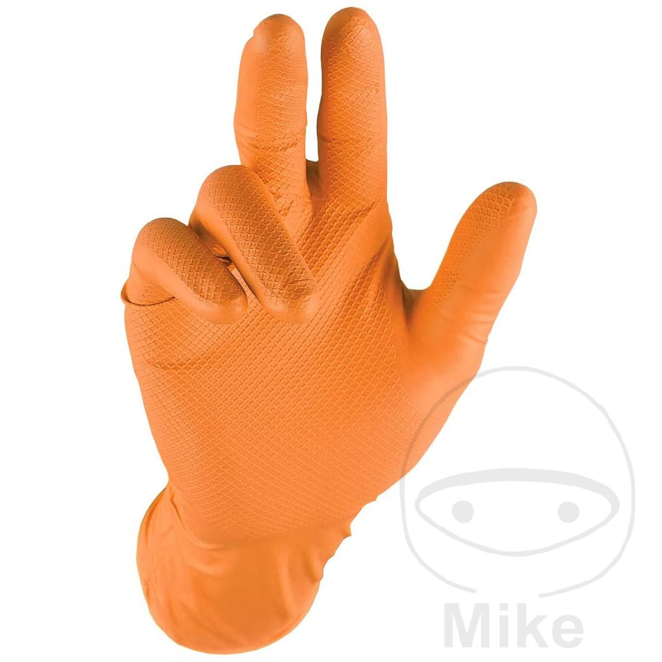 GRIPPAZ Pack 50 guantes desechables GRIPP NBR - Imagen 7 de 12